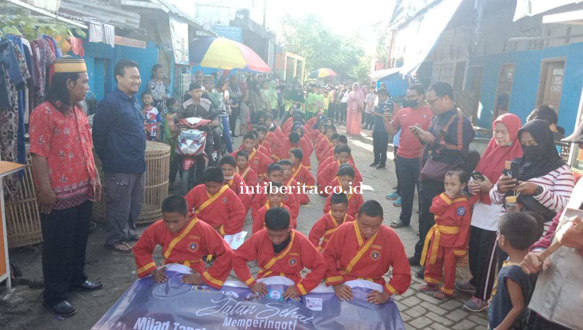 Santri TPA dan Tapak Suci Hebohkan Masyarakat di Kelurahan Maccis